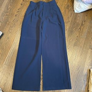 Abercrombie &fitch sloane tailored pant size S navy